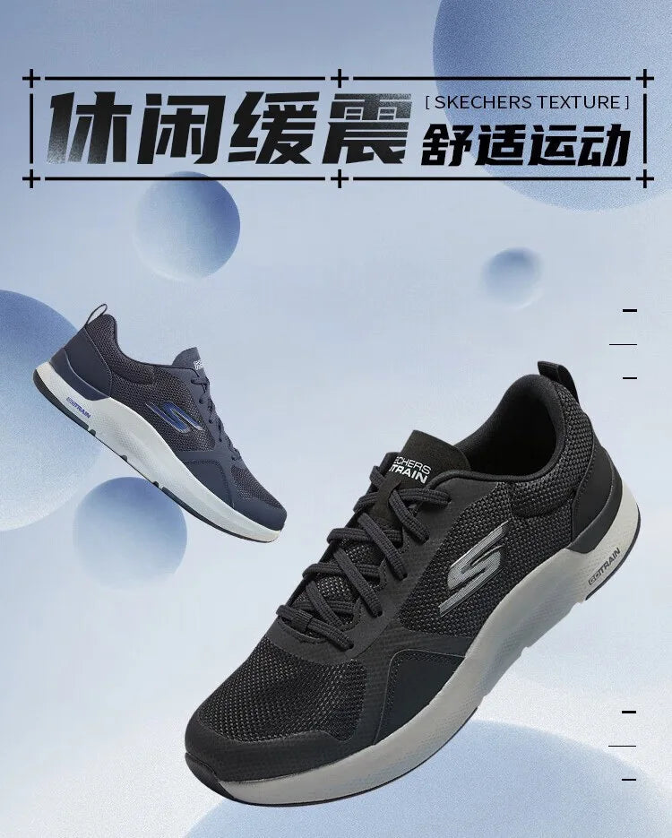 Skechers Shock Absorbing Running Shoes Lightweight Comfort - Glamora