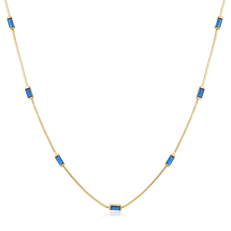 CANNER Sterling Silver Zircon Chain - Glamora