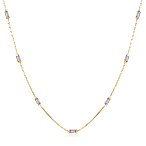 CANNER Sterling Silver Zircon Chain - Glamora