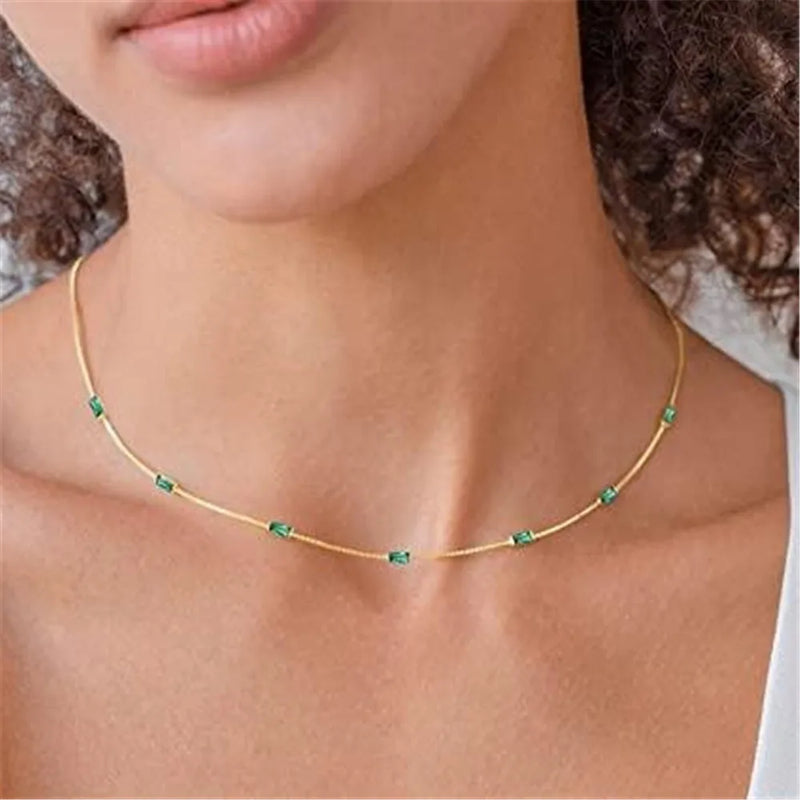 CANNER Sterling Silver Zircon Chain - Glamora