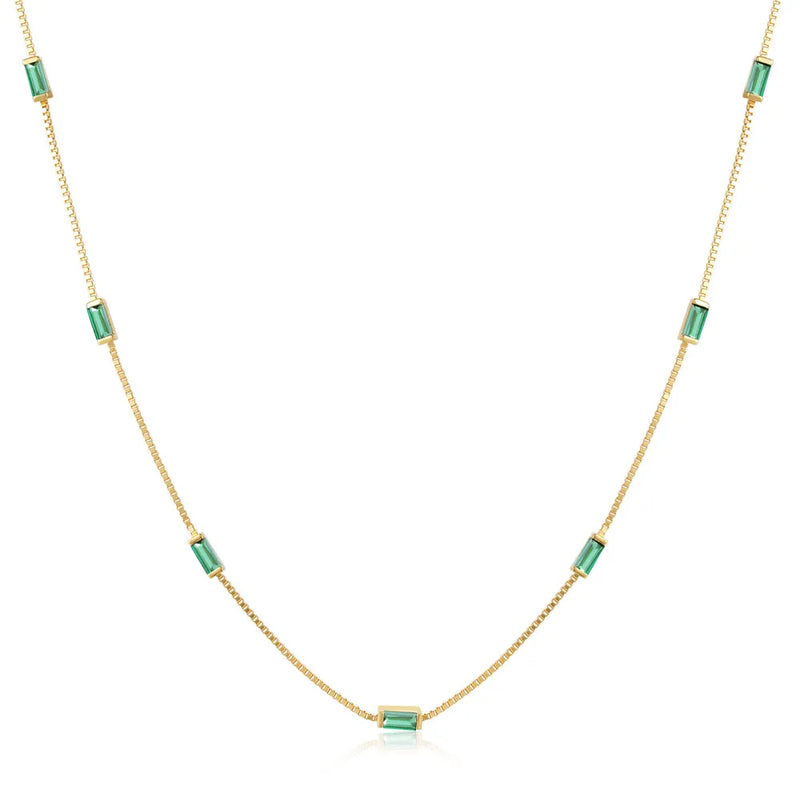 CANNER Sterling Silver Zircon Chain - Glamora