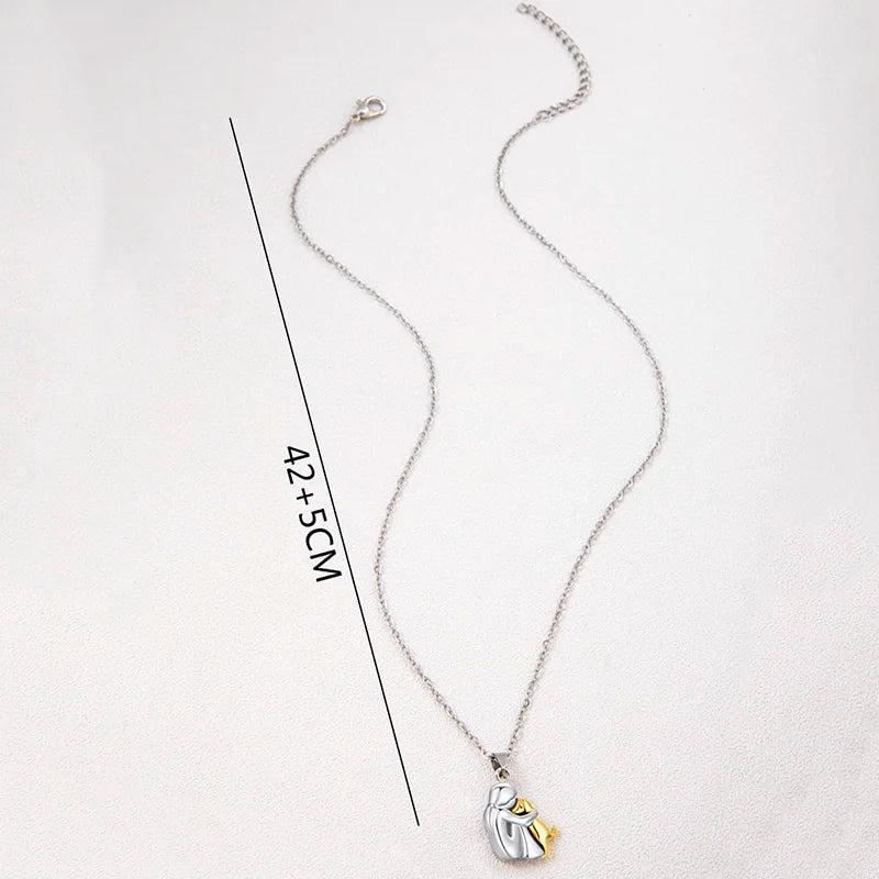 Charming Puppy Pendant Zinc Alloy Necklace - Glamora