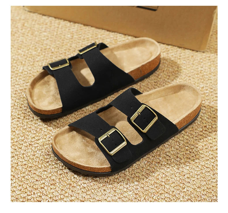Leather Summer Sandals Comfortable Men - Glamora