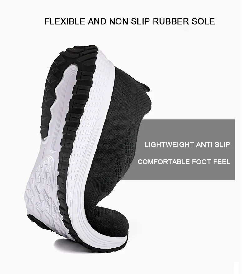 Breathable Platform Sneakers Comfort Run
