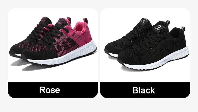 Breathable Platform Sneakers Comfort Run - Glamora