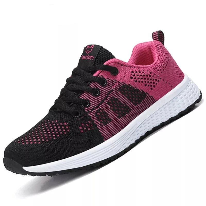 Breathable Platform Sneakers Comfort Run - Glamora