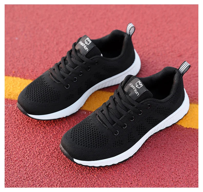 Breathable Platform Sneakers Comfort Run - Glamora