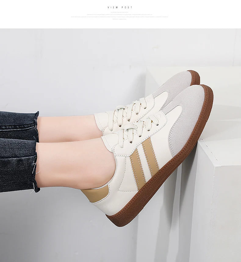 Casual Comfortable Flats Walking Shoes - Glamora