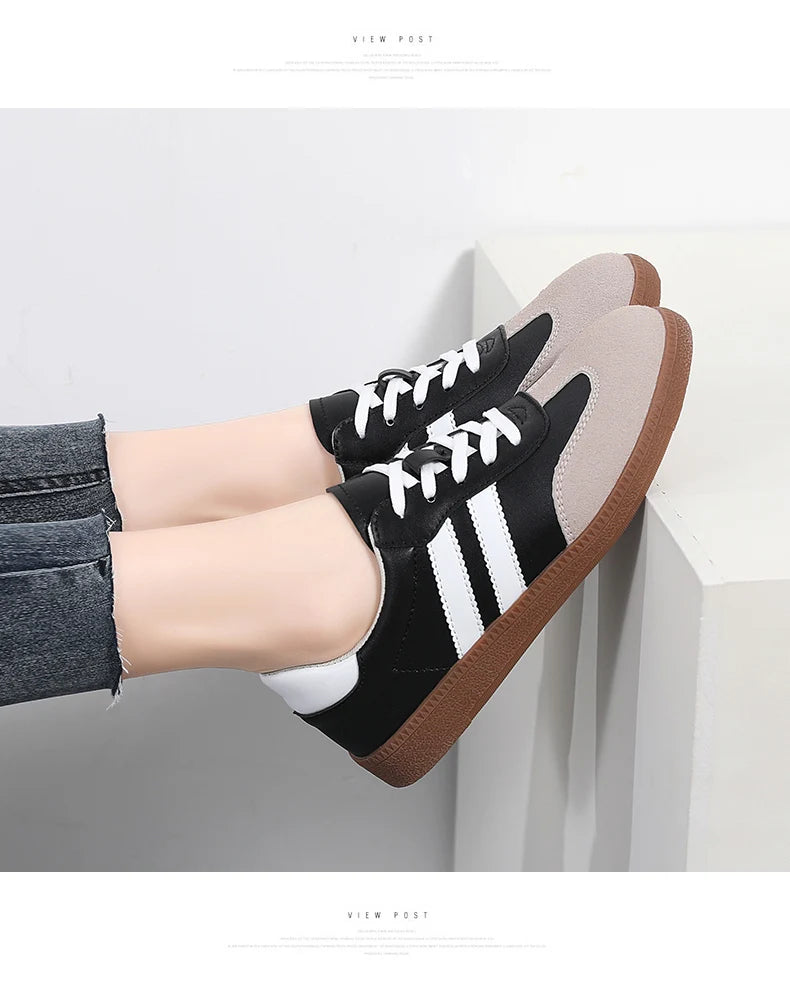 Casual Comfortable Flats Walking Shoes - Glamora