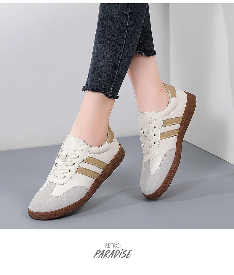 Casual Comfortable Flats Walking Shoes - Glamora