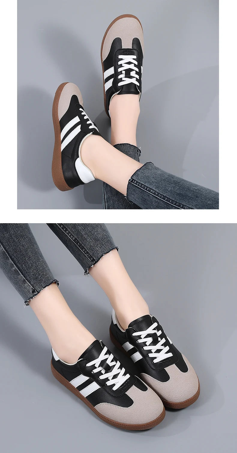 Casual Comfortable Flats Walking Shoes - Glamora