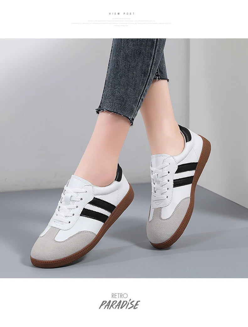 Casual Comfortable Flats Walking Shoes - Glamora