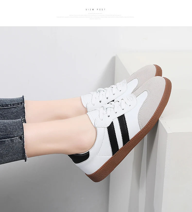 Casual Comfortable Flats Walking Shoes - Glamora