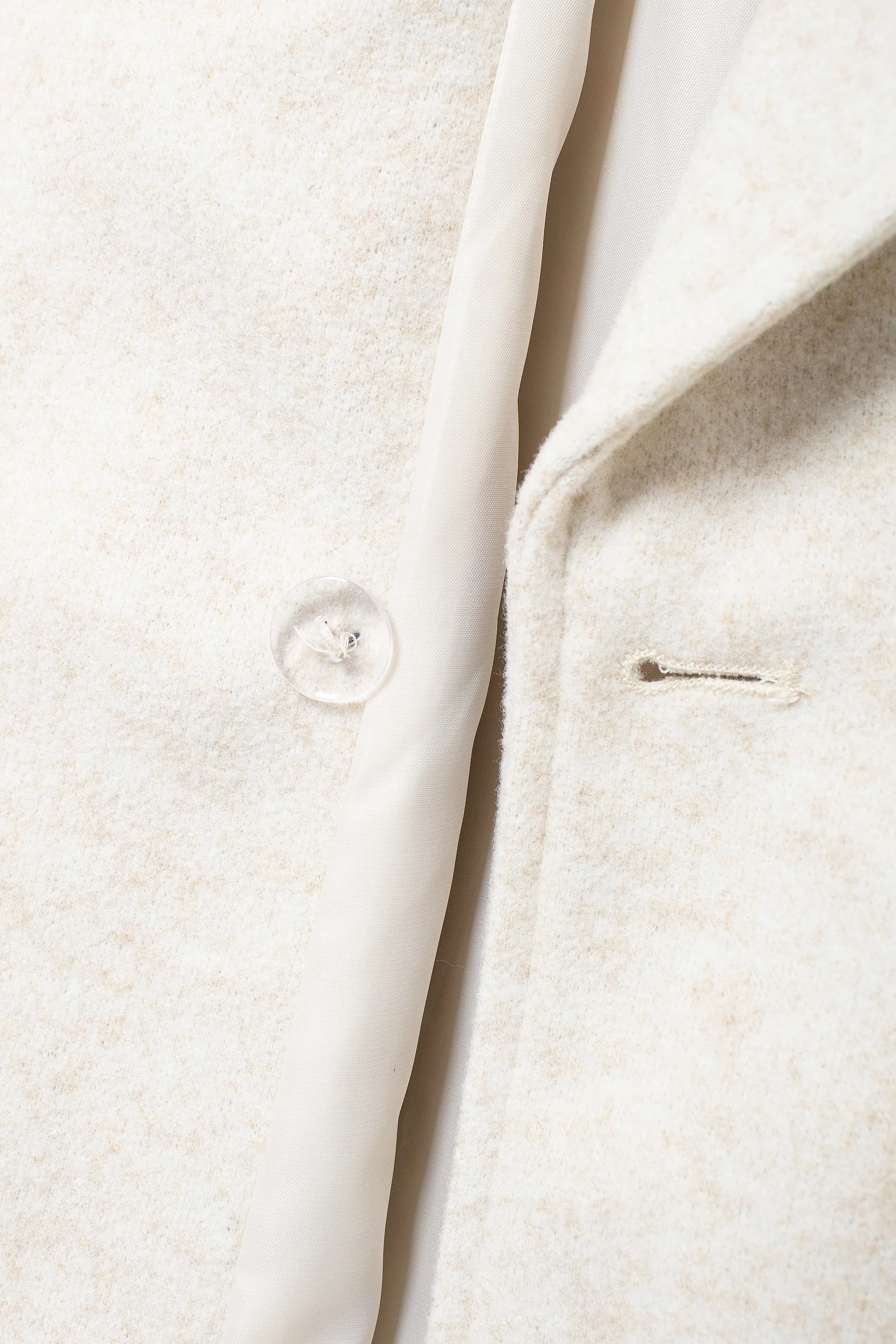 Double Breasted Wool Coat Warmth Women