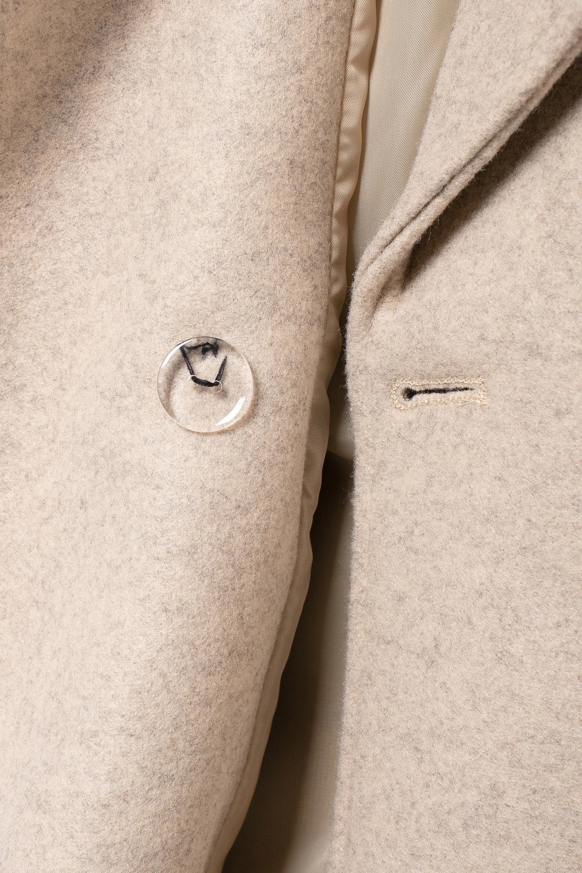 Double Breasted Wool Coat Warmth Women