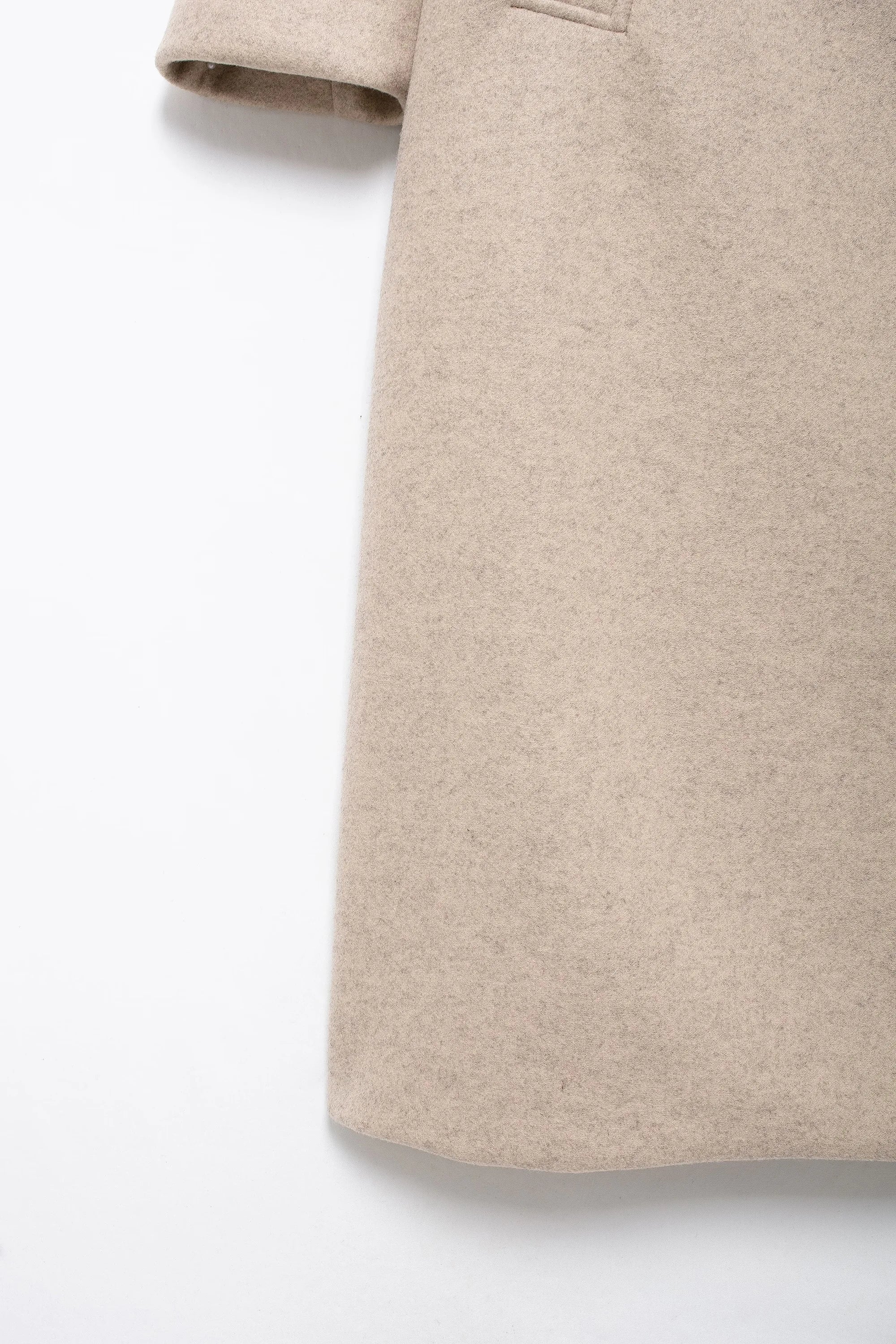 Double Breasted Wool Coat Warmth Women