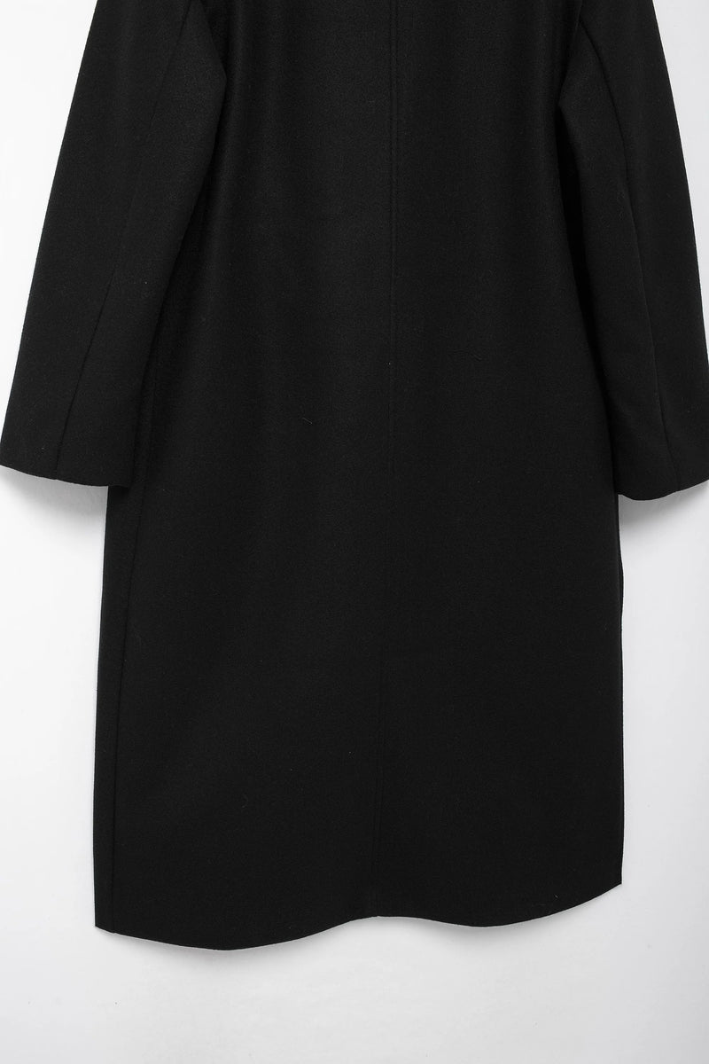 Double Breasted Wool Coat Warmth Women - Glamora