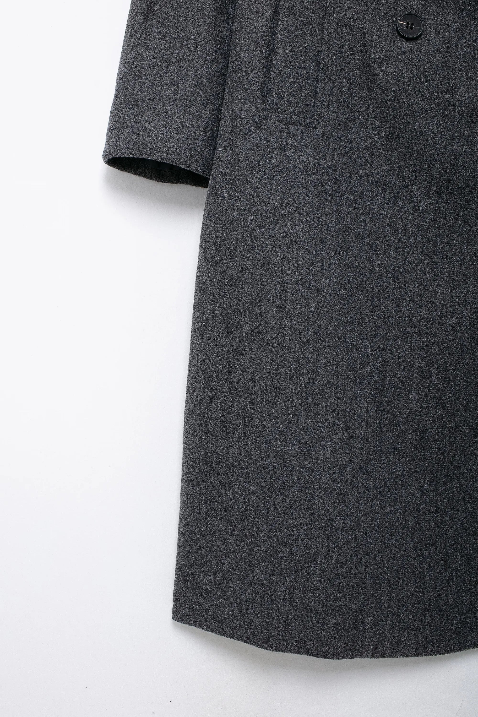 Double Breasted Wool Coat Warmth Women