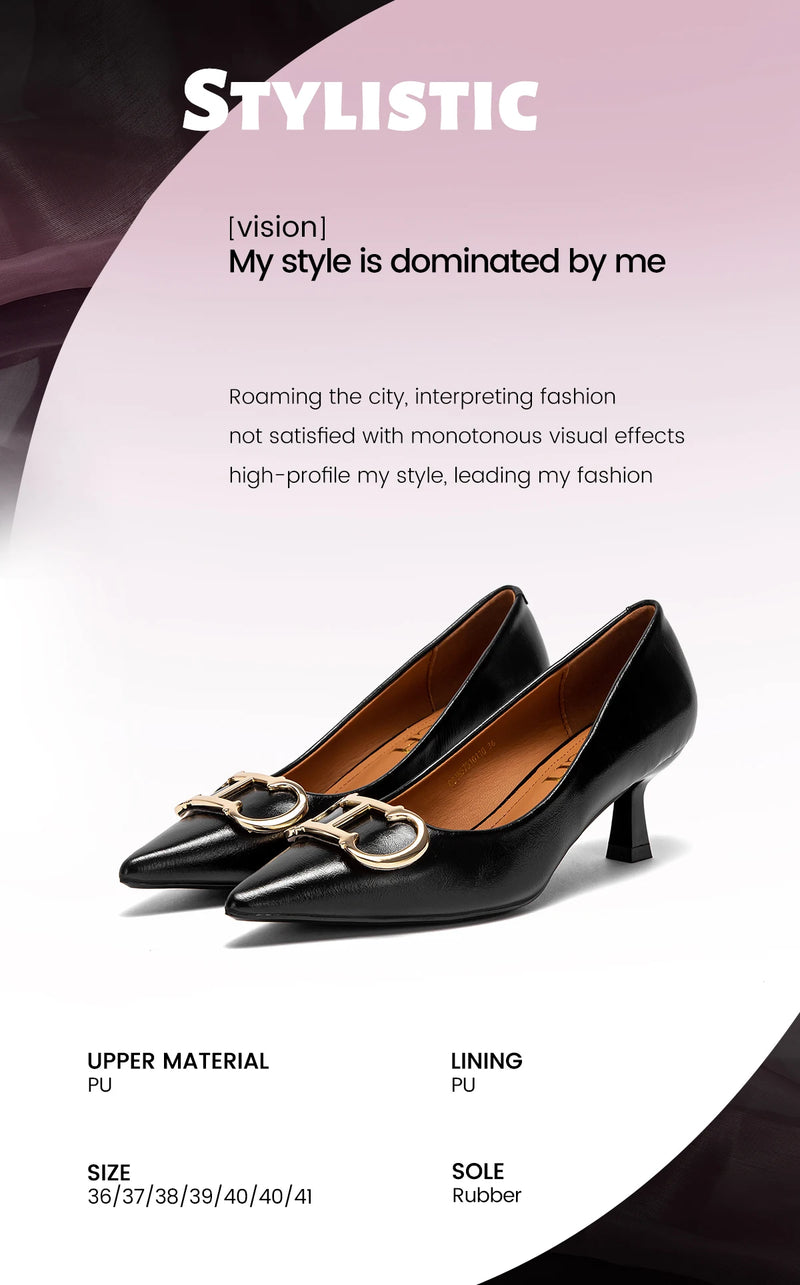 Classic Comfortable Pumps for Women - Glamora