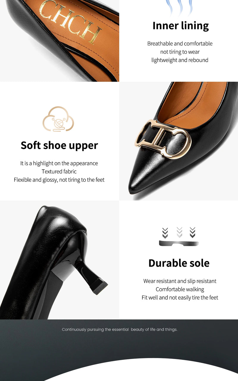 Classic Comfortable Pumps for Women - Glamora