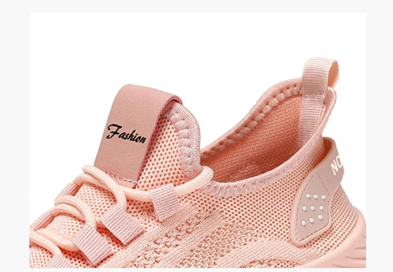 Breathable Knit Sneakers Comfort Walkers Women