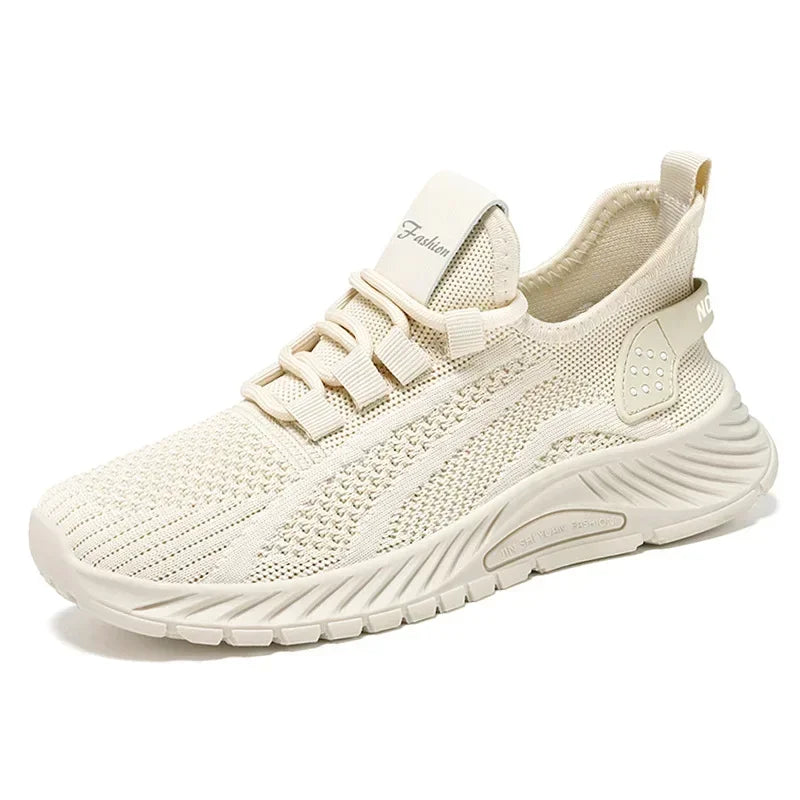 Breathable Knit Sneakers Comfort Walkers Women - Glamora