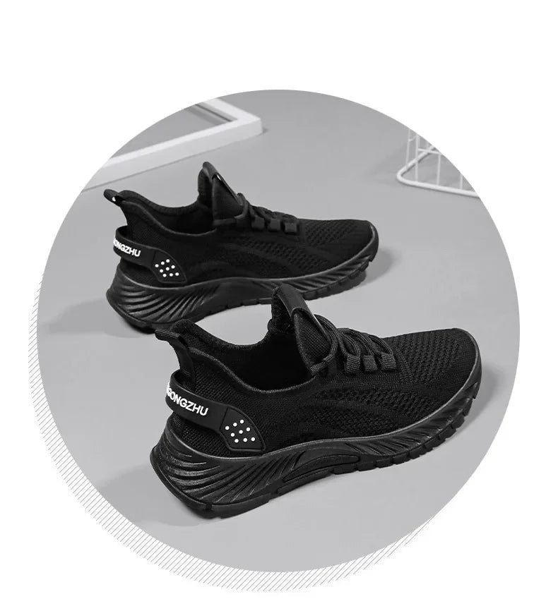Breathable Knit Sneakers Comfort Walkers Women