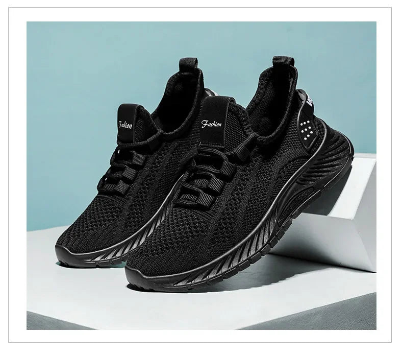 Breathable Knit Sneakers Comfort Walkers Women