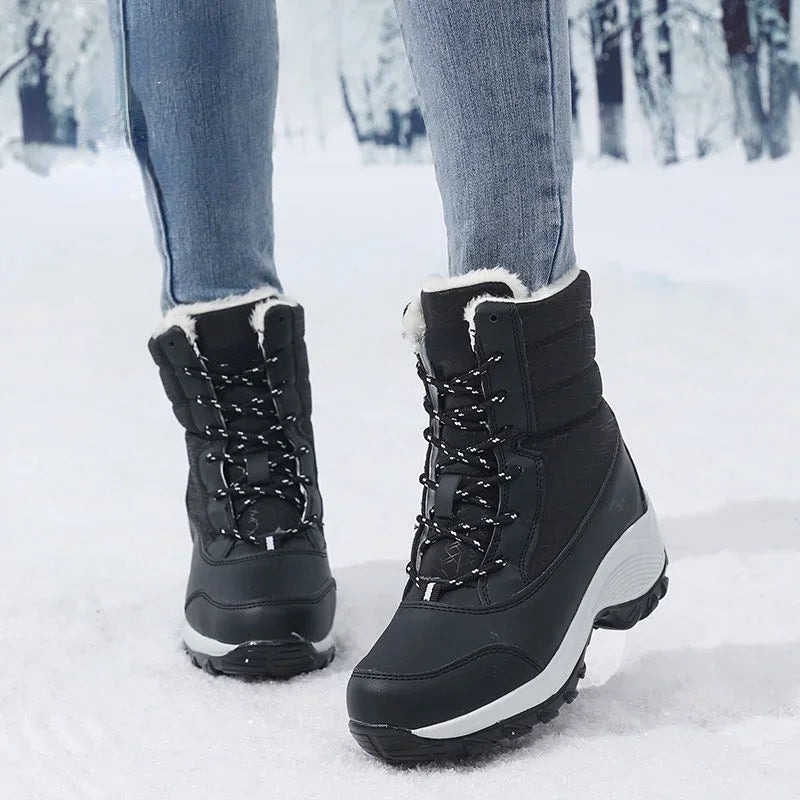 Warm Non Slip Snow Boots Women - Glamora