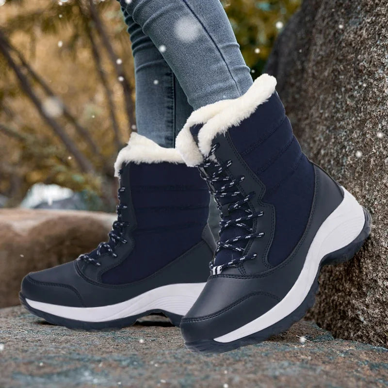 Warm Non Slip Snow Boots Women