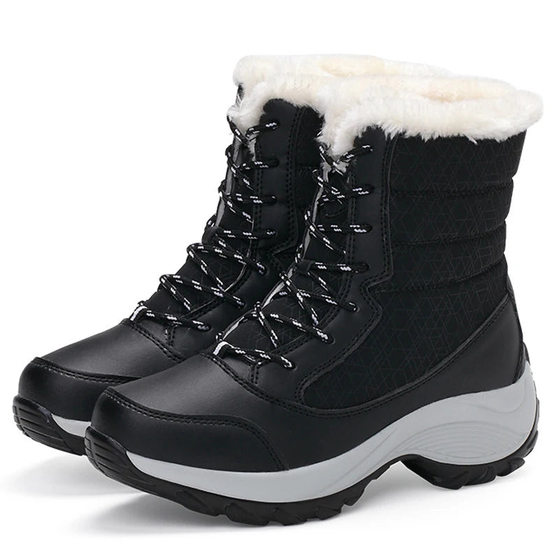 Warm Non Slip Snow Boots Women