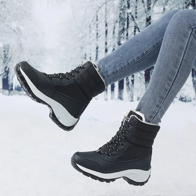 Warm Non Slip Snow Boots Women - Glamora