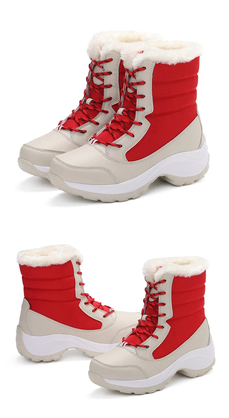 Warm Non Slip Snow Boots Women - Glamora