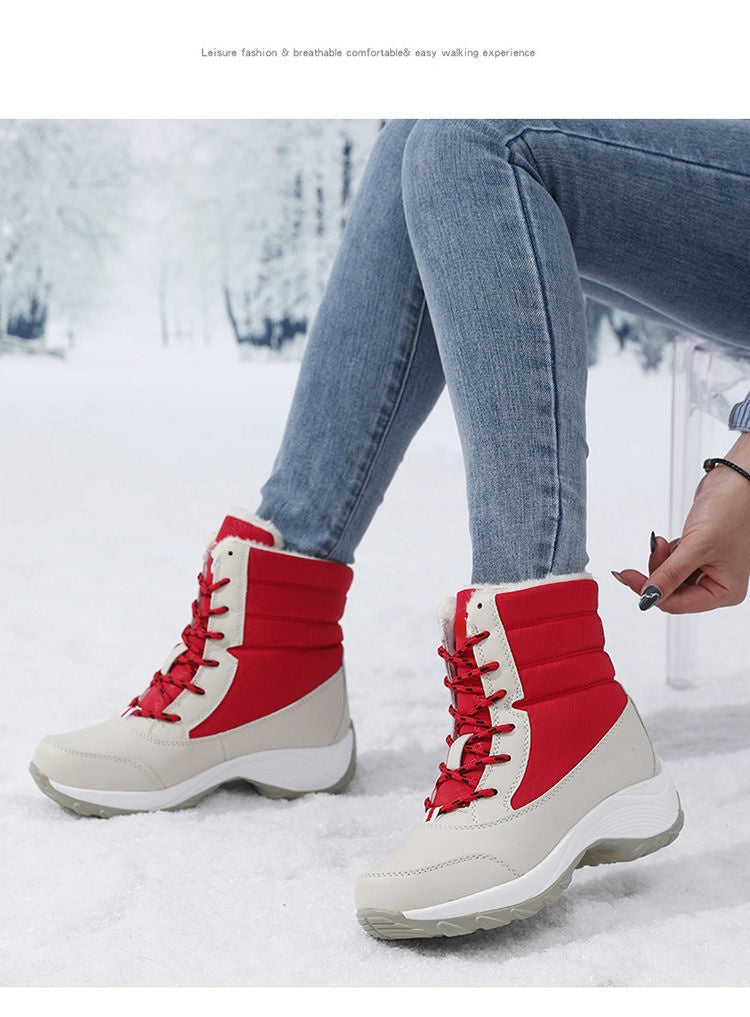 Warm Non Slip Snow Boots Women - Glamora