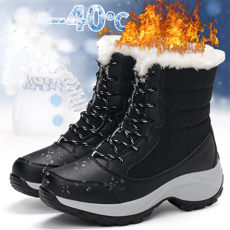 Warm Non Slip Snow Boots Women - Glamora