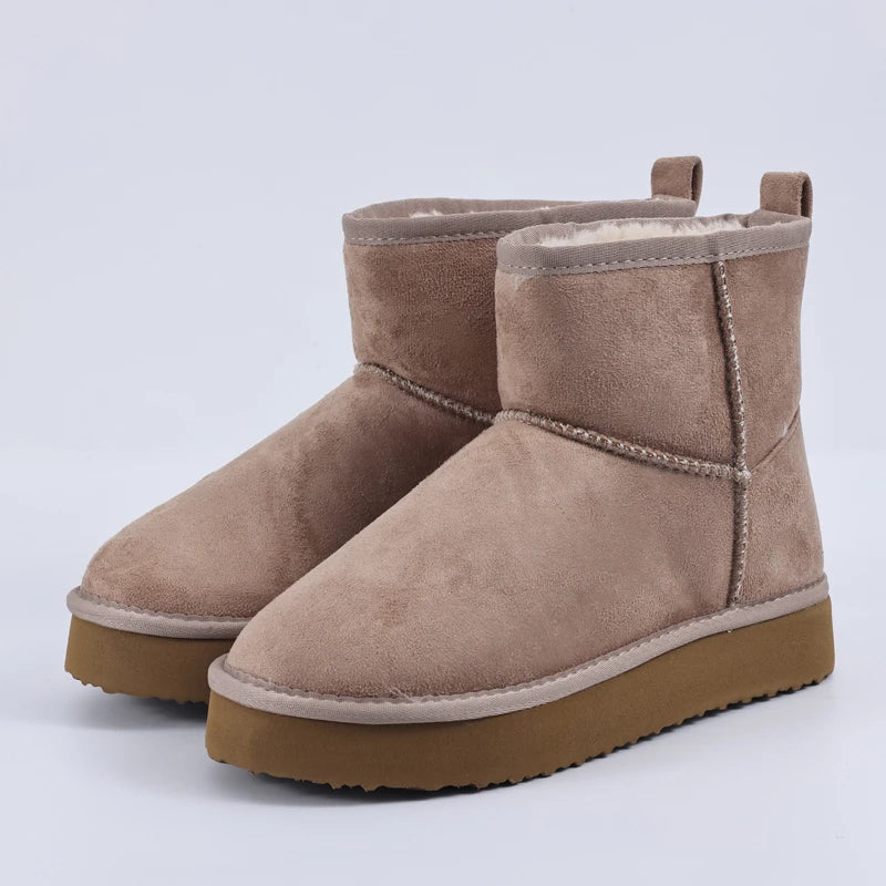 Memory Foam Waterproof Winter Boots Women - Glamora