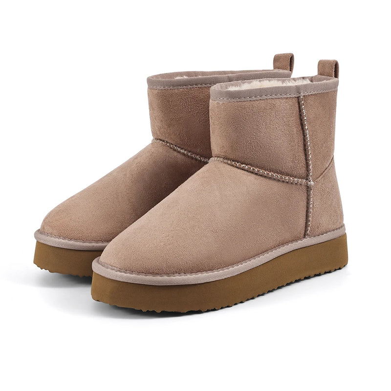 Memory Foam Waterproof Winter Boots Women - Glamora