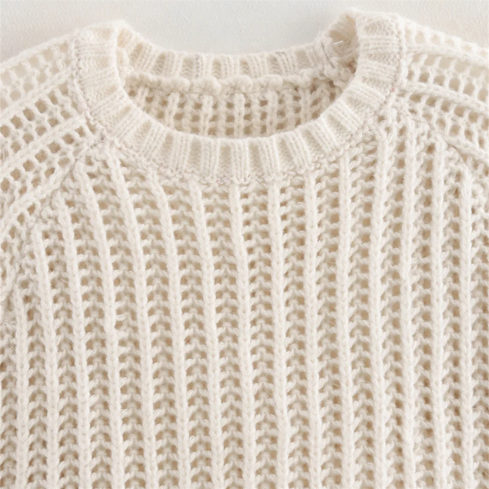 Casual Face Print Sweater Top Women