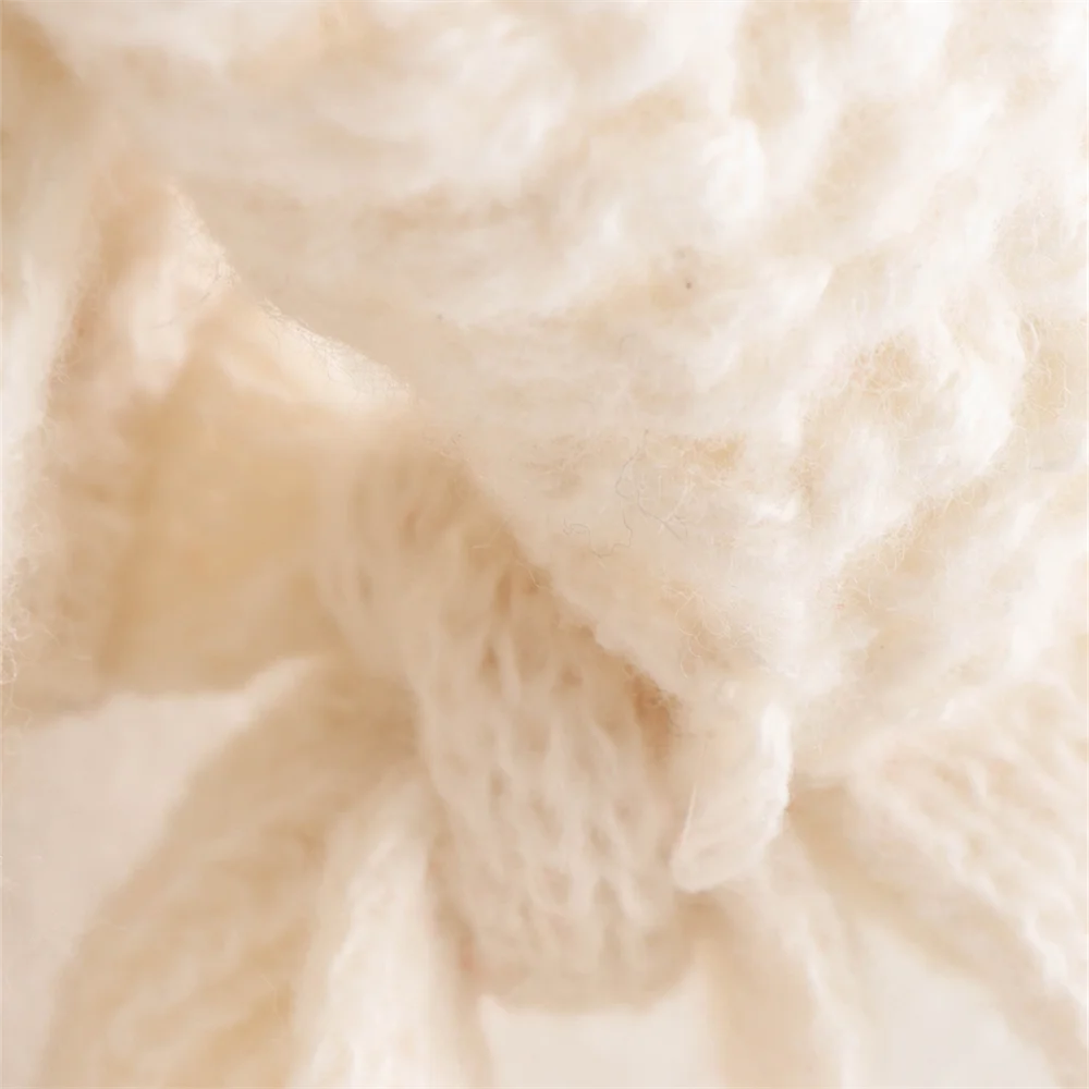 Casual Face Print Sweater Top Women