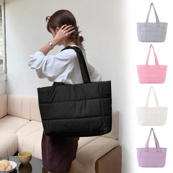 Large Capacity Tote Bag Daily Commute - Glamora