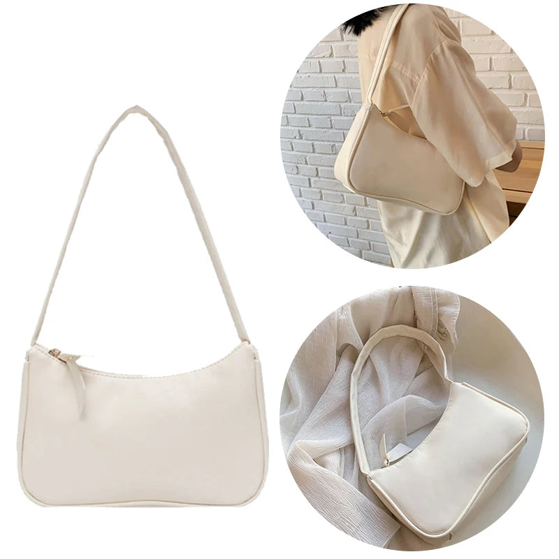 Retro PU Leather Bow Bag Stylish Women - Glamora