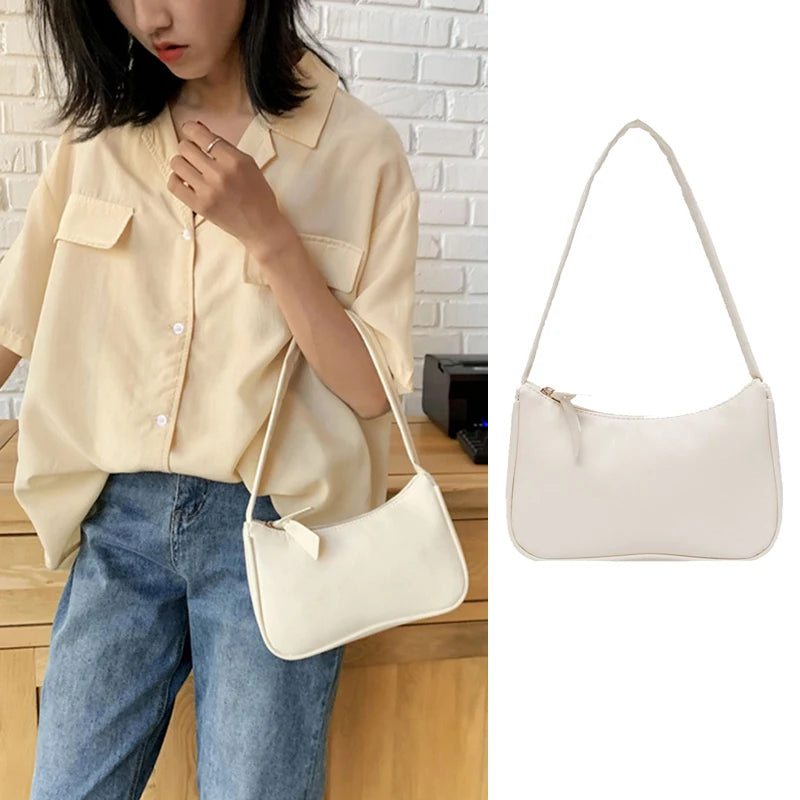 Retro PU Leather Bow Bag Stylish Women - Glamora