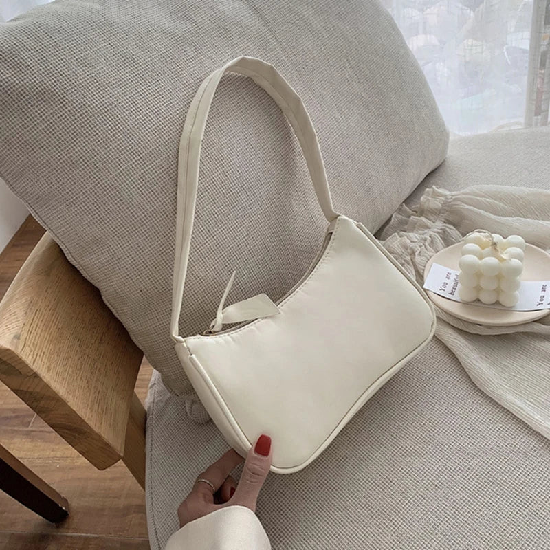 Retro PU Leather Bow Bag Stylish Women - Glamora