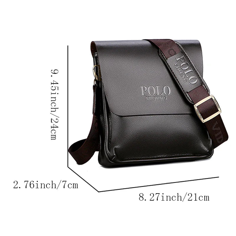 Vertical Shoulder Bag Easy Carry Men