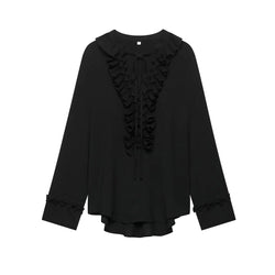 V Neck Lace Up Skirt Suit Summer - Glamora