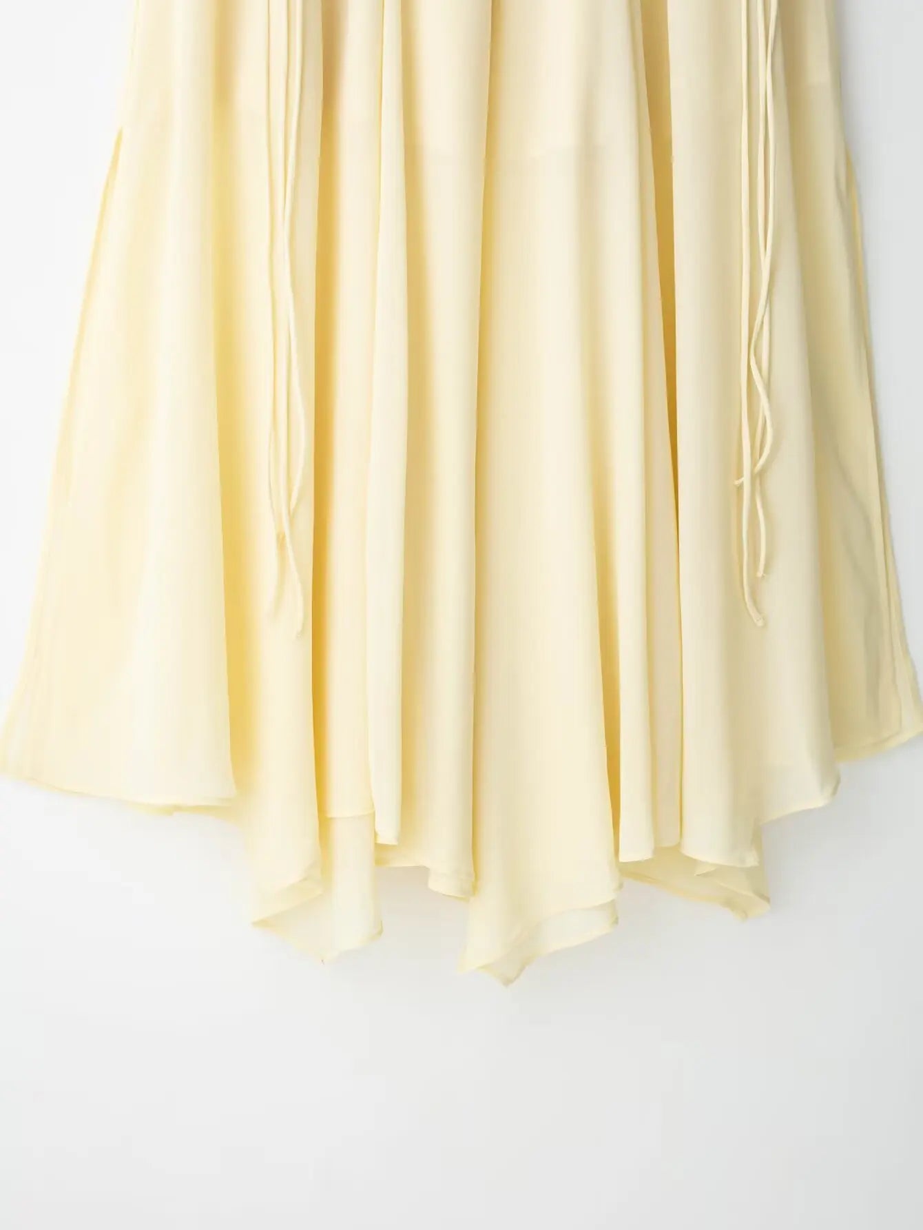 V Neck Lace Up Skirt Suit Summer