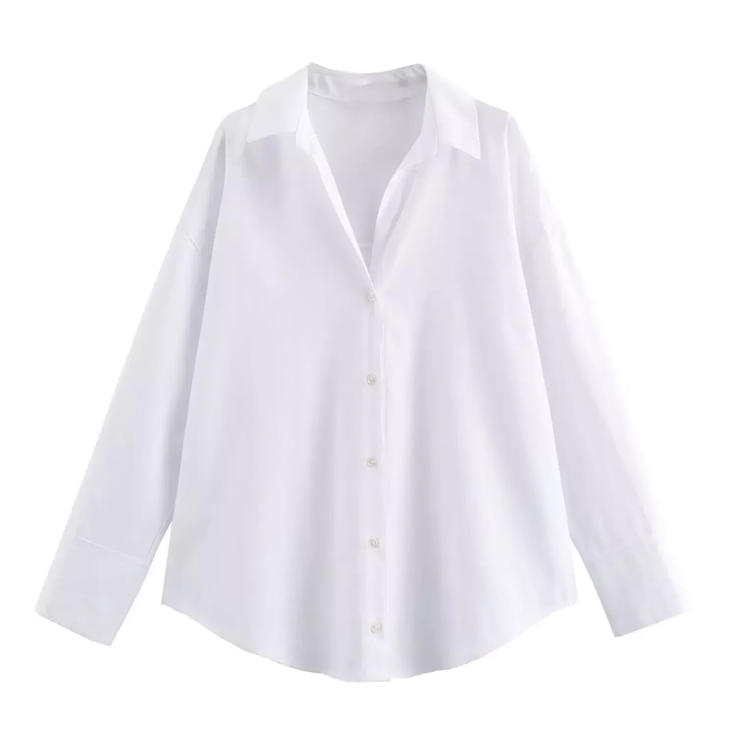 Cotton Oxford Blouse Stylish Comfort Women