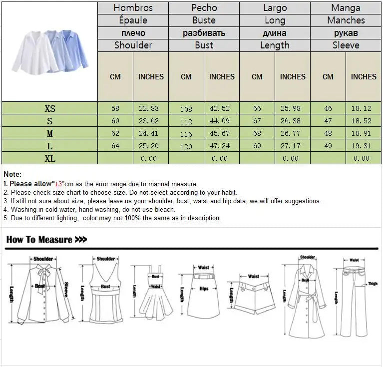 Cotton Oxford Blouse Stylish Comfort Women - Glamora
