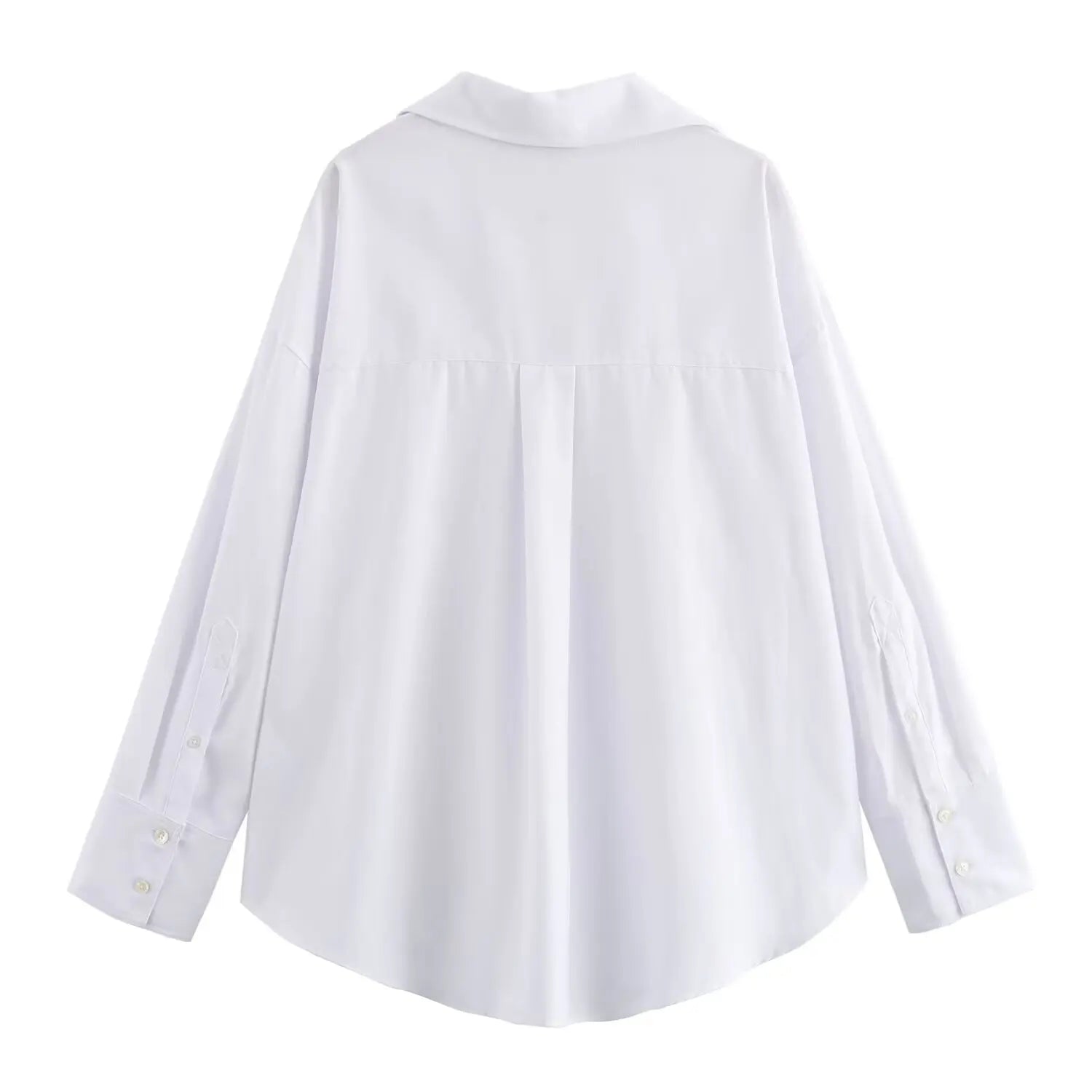 Cotton Oxford Blouse Stylish Comfort Women
