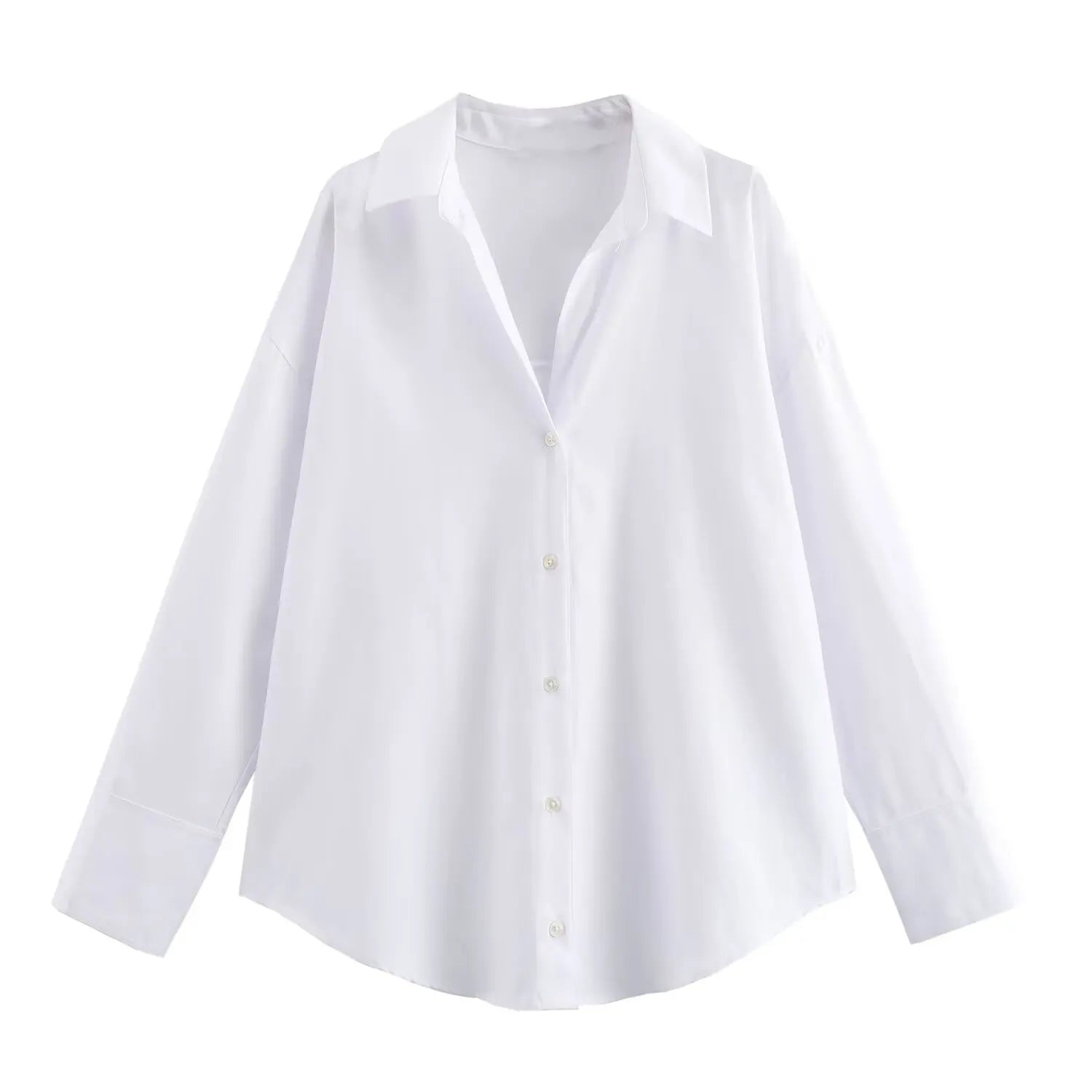 Cotton Oxford Blouse Stylish Comfort Women